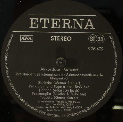Eterna 8 26 409 - Johann Sebastian Bach, Johann Strauss Jr., Jin - Image 4