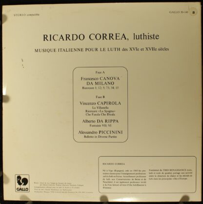 Gallo (4) 30-140 - Ricardo Corréa - Musique Itallienne Pour le L - Image 2