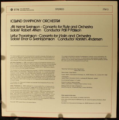 Iceland Music Information Centre ITM 3 - Iceland Symphony Orches - Image 2