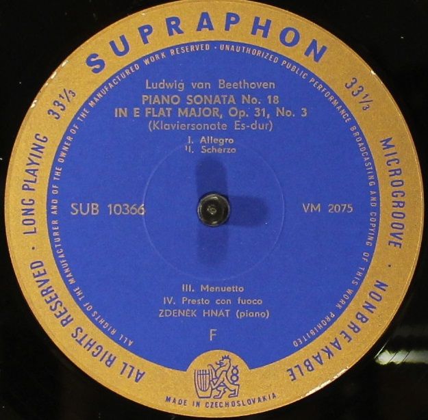 Supraphon SUB 10366 - Ludwig van Beethoven, Zdeněk Hnát - Beetho - Image 4