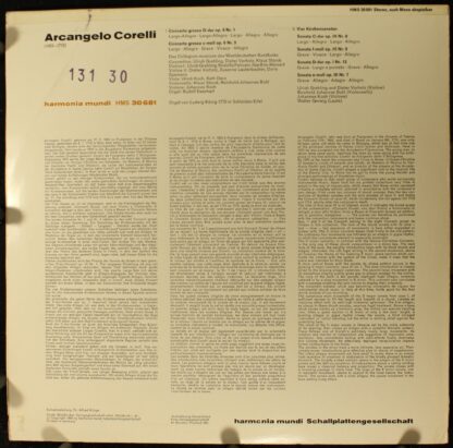 Harmonia Mundi HMS 30681 - Arcangelo Corelli - Concerti Und Sona - Image 2