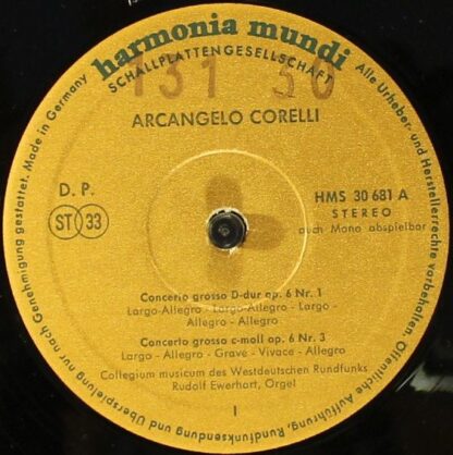 Harmonia Mundi HMS 30681 - Arcangelo Corelli - Concerti Und Sona - Image 3