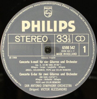 Philips 6747 428 - The Romeros - Die Könige Der Klassischen Gita - Image 6