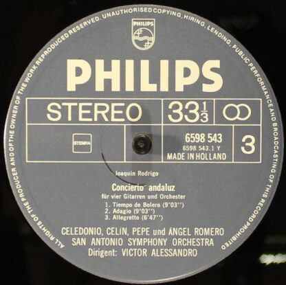 Philips 6747 428 - The Romeros - Die Könige Der Klassischen Gita - Image 8