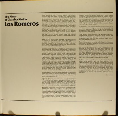 Philips 6747 428 - The Romeros - Die Könige Der Klassischen Gita - Image 4