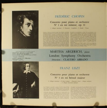 Deutsche Grammophon 139 383 - Frédéric Chopin, Franz Liszt, Mart - Image 4