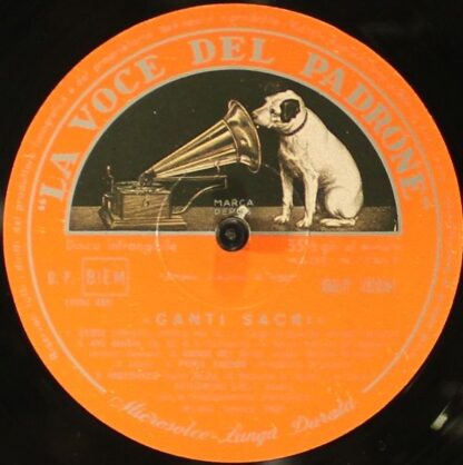 La Voce Del Padrone QALP 10354 - Beniamino Gigli - Canti Sacri - Image 3