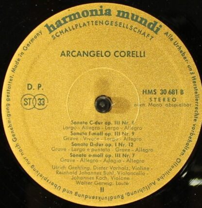 Harmonia Mundi HMS 30681 - Arcangelo Corelli - Concerti Und Sona - Image 4