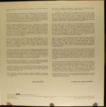 Erato STU 70854 - Frédéric Lodéon, Daria Hovora, Richard Strauss - Image 4