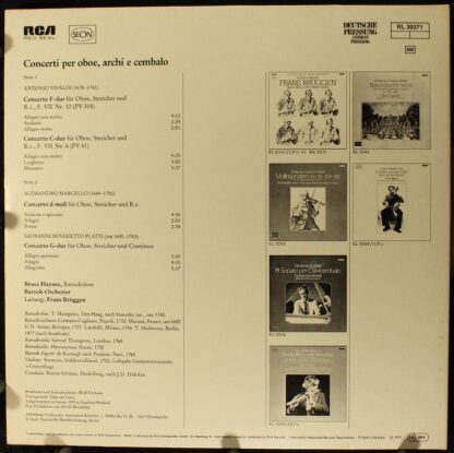 RCA Red Seal RL 30371 - Bruce Haynes, Frans Brüggen - Concerti P - Image 2