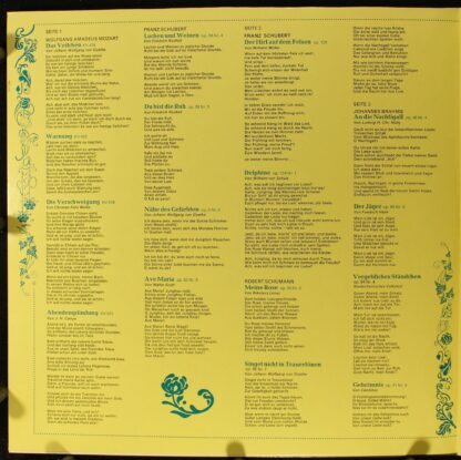 Eurodisc 25 287 XBK - Erika Köth, Gerald Moore, Günther Weissenb - Image 4