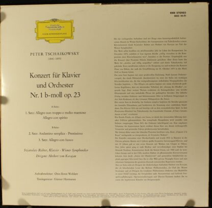 Deutsche Grammophon 6908 - Pyotr Ilyich Tchaikovsky, Sviatoslav - Image 2
