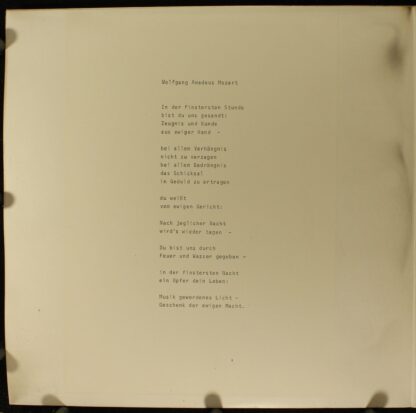 Not On Label DV I/74 - Hermann J. Dörr - Mozarts Zauberflöte - E - Image 3