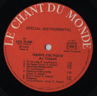 Le Chant Du Monde LDX 74640 - An Triskell - Harpe Celtique - Image 3
