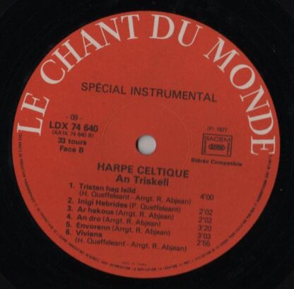 Le Chant Du Monde LDX 74640 - An Triskell - Harpe Celtique - Image 4