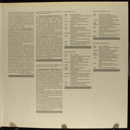 Deutsche Harmonia Mundi DMR 2030 D - Johannes Brahms, Isang Yun, - Image 3