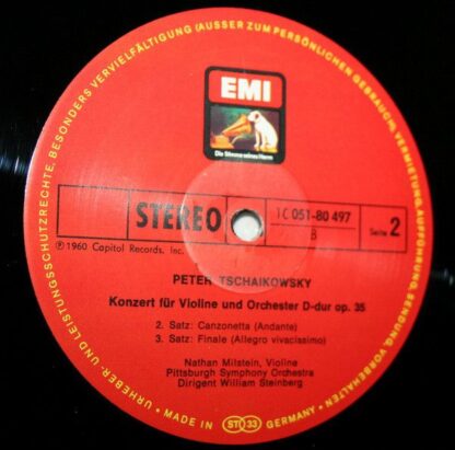 Die Stimme Seines Herrn 1C 051-80 497 - Pyotr Ilyich Tchaikovsky - Image 4