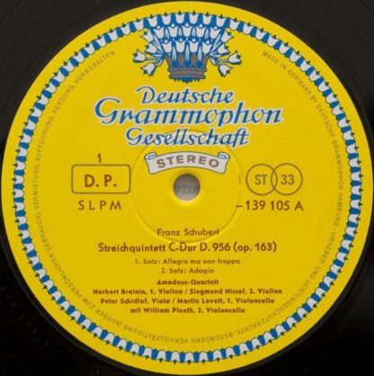 Deutsche Grammophon 139 105 SLPM - Franz Schubert, Amadeus-Quart - Image 3