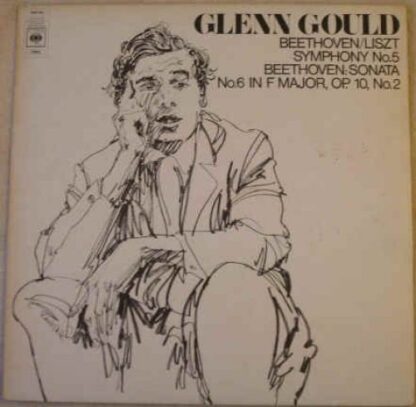 CBS S 72864 - Glenn Gould - Beethoven/Liszt: Symphony No.5, Beet - Image 2