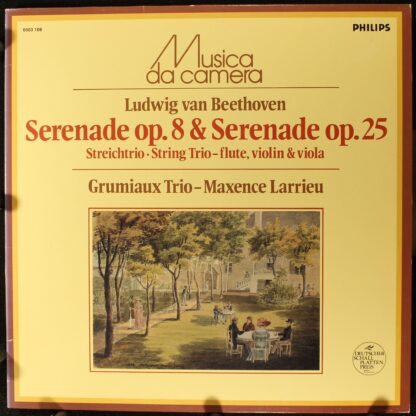 Philips 6503 108 - Ludwig van Beethoven, Grumiaux Trio, Maxence