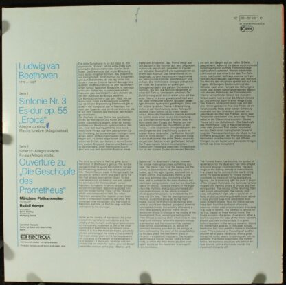 His Master's Voice 1C 051-02 507 Q - Ludwig van Beethoven, Münch - Image 2