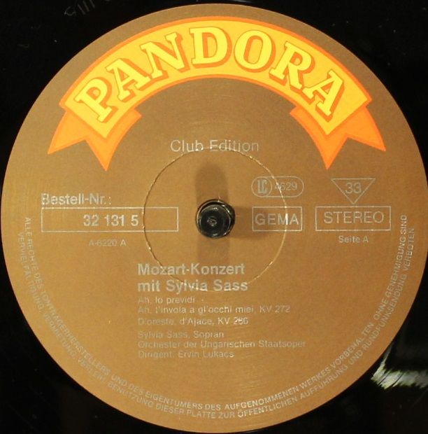 Pandora (2) 321315 - Sylvia Sass - Festliches Mozart-Konzert - Image 3