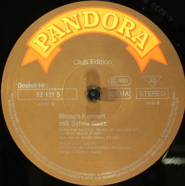 Pandora (2) 321315 - Sylvia Sass - Festliches Mozart-Konzert - Image 4