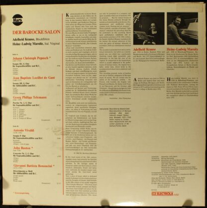Marus (2) 308 013 - John Baston, Georg Philipp Telemann, Giovann - Image 2