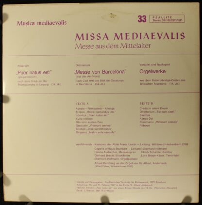 Psallite 38/100 267 PSC - Schola Und Chor Der Benediktinerabtei - Image 2