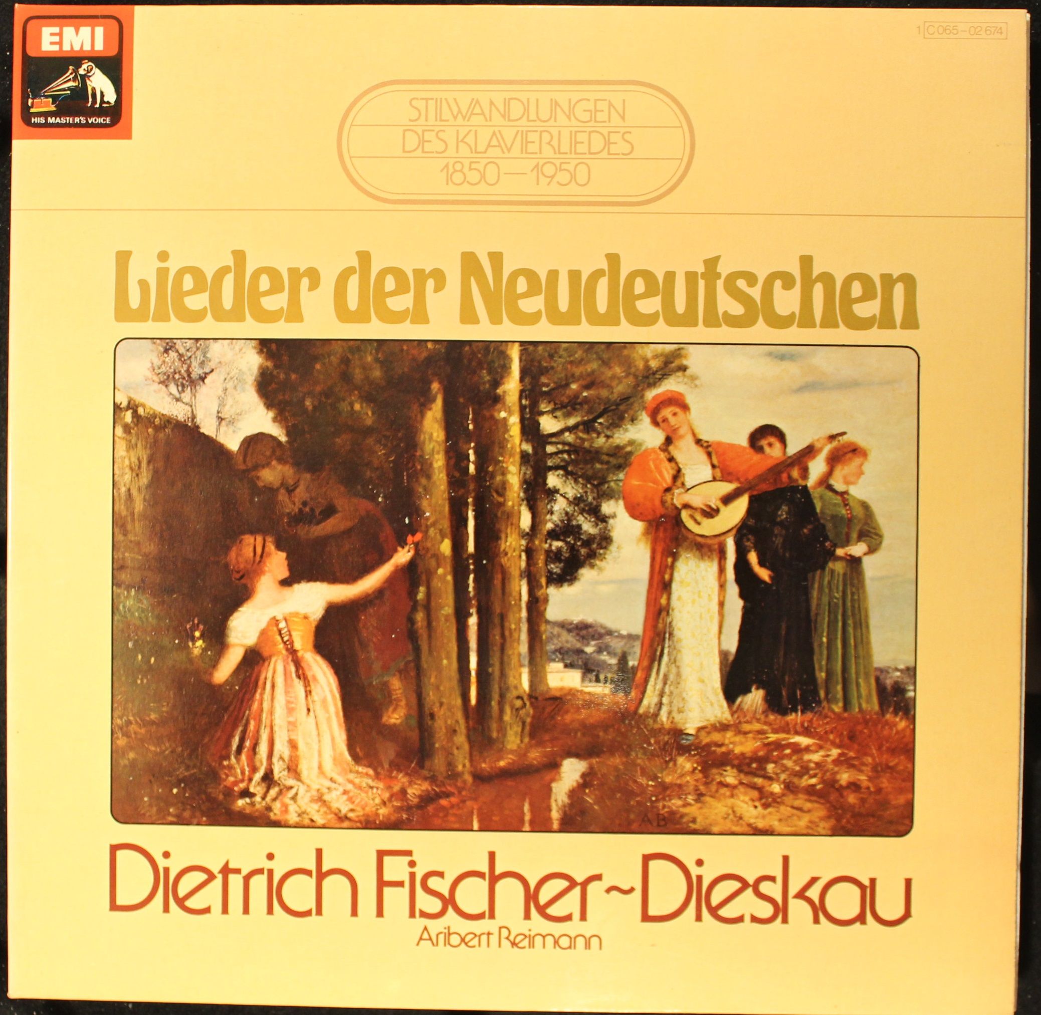 Die Stimme Seines Herrn 1C 065-02 674 - Dietrich Fischer-Dieskau