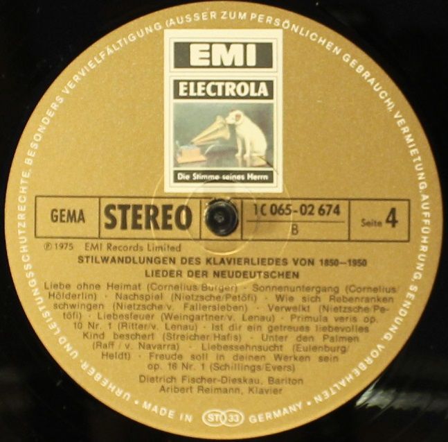 Die Stimme Seines Herrn 1C 065-02 674 - Dietrich Fischer-Dieskau - Image 6