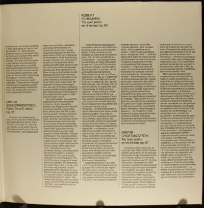 Deutsche Harmonia Mundi DMR 2010 A - Robert Schumann, Dmitri Sho - Image 4
