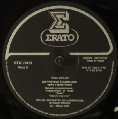 Erato STU 71413 - Hector Berlioz, Nadine Denize, Nouvel Orchestr - Image 5