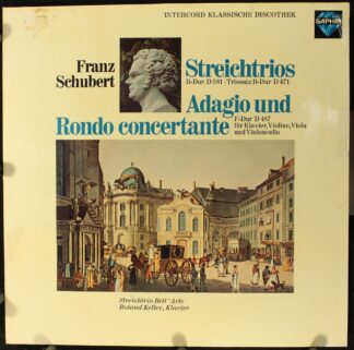 Saphir INT 120.911 - Franz Schubert,Trio Bell'Arte - Streichtrio