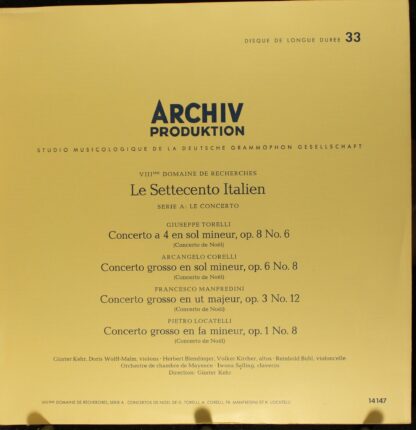 Archiv Produktion 14 147 - Giuseppe Torelli, Francesco Manfredin - Image 4