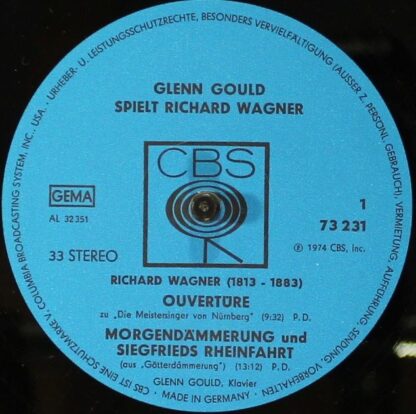 CBS 73 231 - Glenn Gould, Richard Wagner - Glenn Gould Spielt Ri - Image 6