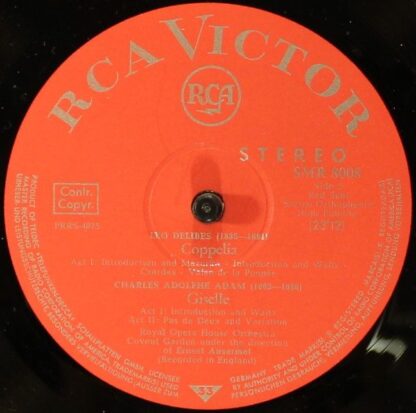 RCA Victor SMR 8008 - Orchestra Of The Royal Opera House, Covent - Image 4