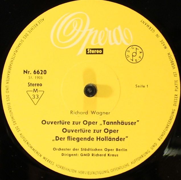 Opera Nr. 6620 - Richard Wagner, Orchester Der Städtischen Oper - Image 3