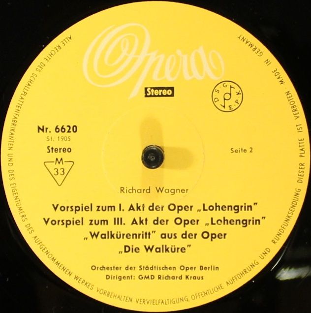 Opera Nr. 6620 - Richard Wagner, Orchester Der Städtischen Oper - Image 4