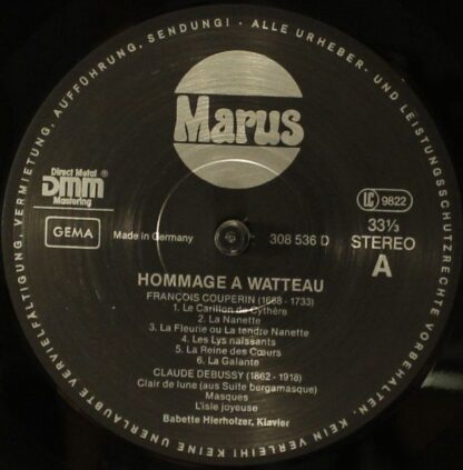 Marus (2) 308 536 D - Babette Hierholzer - Hommage A Watteau  - - Image 3