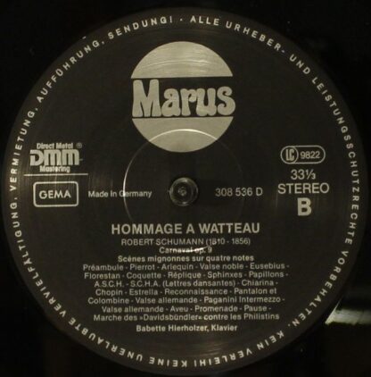 Marus (2) 308 536 D - Babette Hierholzer - Hommage A Watteau  - - Image 4