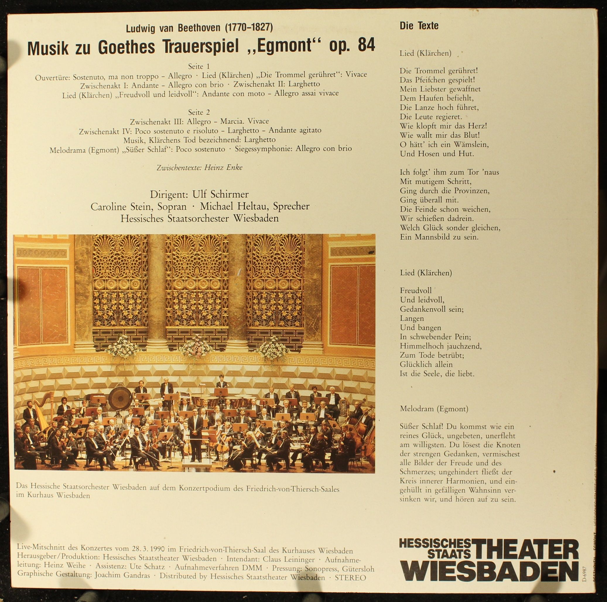 Theaterinitiative Wiesbaden D6987 - Ulf Schirmer, Caroline Stein - Image 2