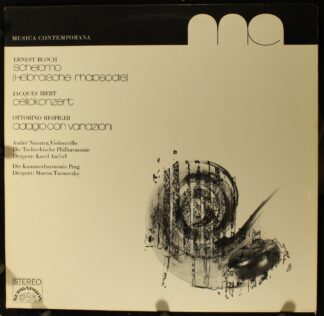 Supraphon 80 501 PK - Ernest Bloch, Jacques Ibert, Ottorino Resp