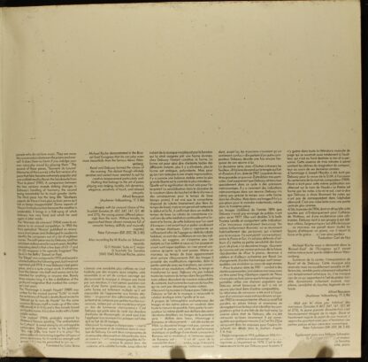 Koch Schwann Musica Mundi VMS 1085 - Claude Debussy, Michael Ris - Image 4