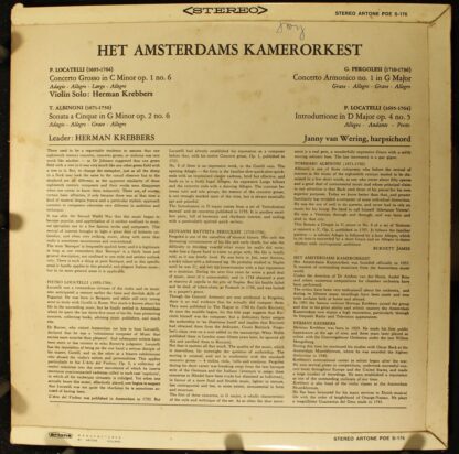 Artone PDE S-176 - Amsterdams Kamerorkest - Concerto Grosso / So - Image 2