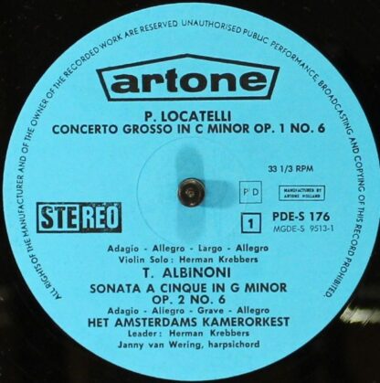 Artone PDE S-176 - Amsterdams Kamerorkest - Concerto Grosso / So - Image 3