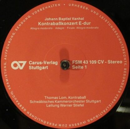 FSM 43109 - Domenico Dragonetti, Johann Baptist Vanhal - Kontrab - Image 4