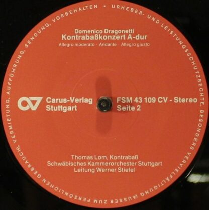 FSM 43109 - Domenico Dragonetti, Johann Baptist Vanhal - Kontrab - Image 3