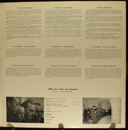 Disques RDG RdG 30/03/80 - Various - Liturgies - Saint-Benoît-Su - Image 4