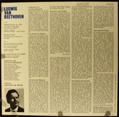 EMI Electrola 1C 063-02 123 - Ludwig van Beethoven, Melos Ensemb - Image 2